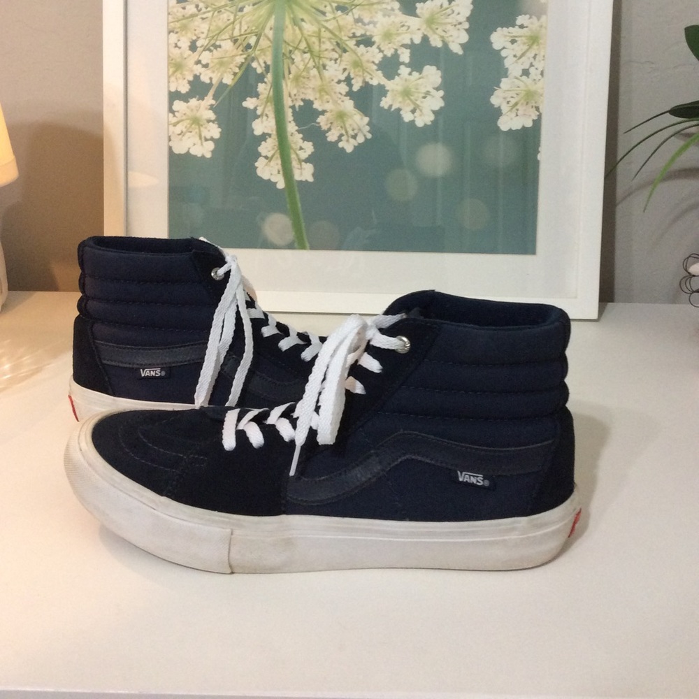 Vans SK8 Hi Pro Classics Skateboard Sneakers Size 9